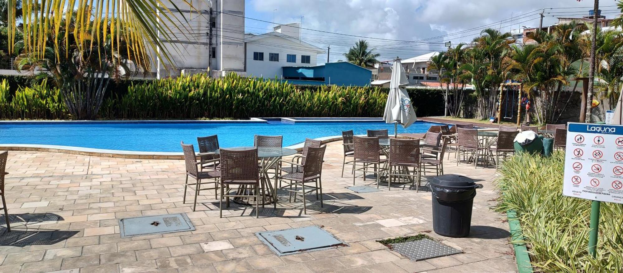 Laguna Beach Flat - Luxo Frente Para Piscina Pôrto das Galinhas 외부 사진